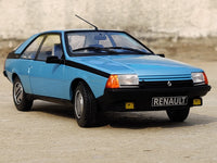 1980 Renault Fuego GTS blue 1:18 Solido diecast