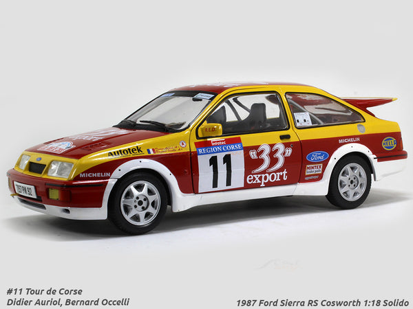 1987 Ford Sierra Cosworth RS Tour De Corse 1:18 Solido diecast