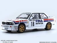 1989 BMW E30 M3 GR.A Rally Monte Carlo 1:18 Solido diecast