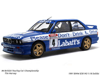 1991 BMW E30 M3 BTCC 1:18 Solido diecast