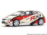 2007 Honda Civic Type R FN2 Race Livery 1:64 Para64 diecast