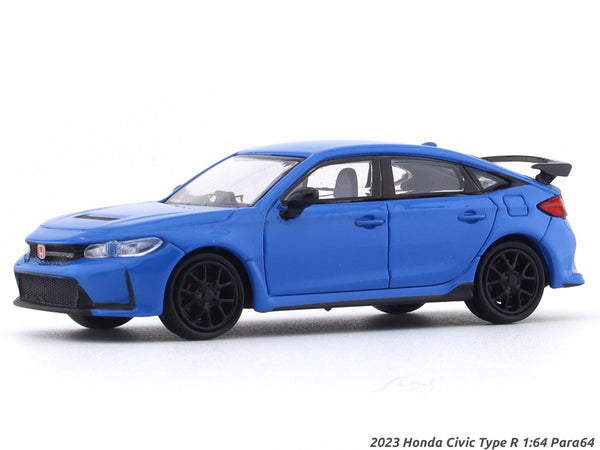 2023 Honda Civic Type R Boost blue pearl 1:64 Para64 diecast